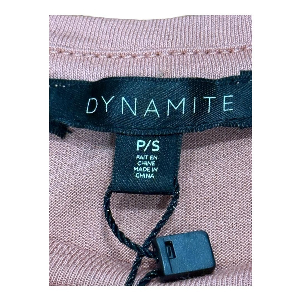 Dynamite Shirt Womens Small Mauve Pink Sleeveless Tank Top 100% Rayon New NWT - Picture 4 of 6